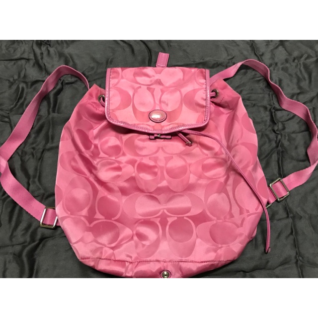 Coach backpack nylon กระเป๋าเป้ แท้100% USA