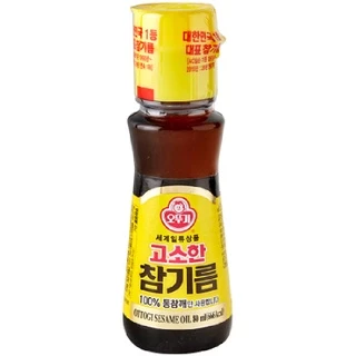 ottogi sesame oil น้ำมันงาเกาหลี 오뚜기 고소한 참기름 80ml/320ml/160ml/110ml