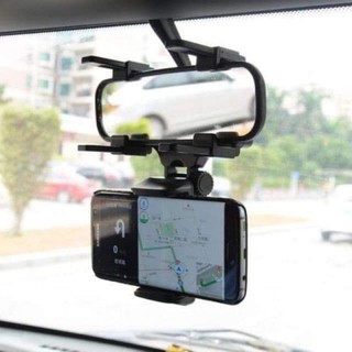 แหล่งขายและราคาที่จับโทรศัพท์ในรถ ที่วางมือถือในรถยนต์แบบติดกระจกมองหลัง หมุนได้ 360 องศาอาจถูกใจคุณ