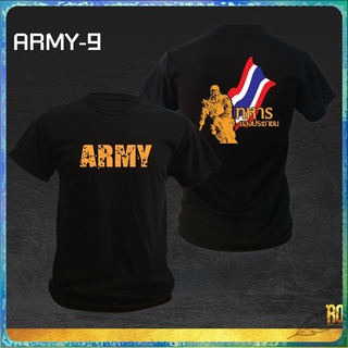 สินค้าเฉพาะจุด ARMY-9 เสื้อซับในทหาร  เสื้อทหาร  แขนสั้น เสื้อยืด คอกลม