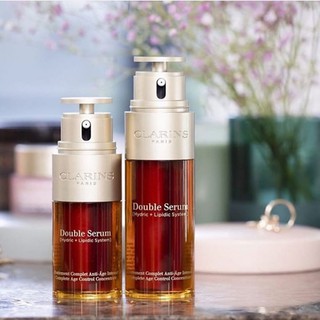 Clarins Double Serum Complete Age Control Concentrate ขนาดปกติ 30ml/50ml.