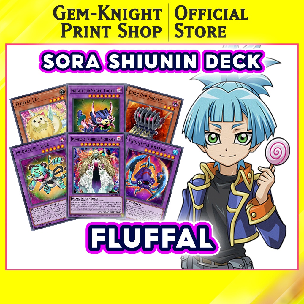 [การ์ดพิมพ์ลาย] Yugioh Deck - Fluffal - Sora Shiunin Deck