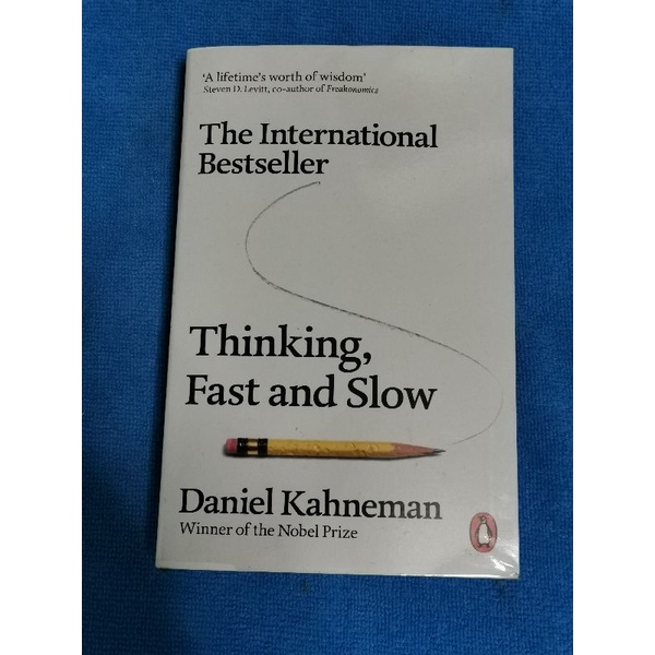 หนังสือภาษาอังกฤษ มือสอง ตามสภาพ (ราคาปก 525.-): Thinking Fast and Slow โดย Daniel Kahneman