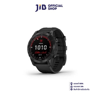 GARMIN SMART WATCH (นาฬิกาอัจฉริยะ) FENIX 7 SAPPHIRE SOLAR BLACK DLC TITANIUM WITH BLACK BAND