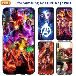 เคส SAMSUNG A04 A04S A13  A23 A33 A53 A73 A03 A52s A52 A72 A12 M12 5G A01 A2 Core สำหรับเคสโทรศัพท์มือถือลาย The Avengers สําหรับ