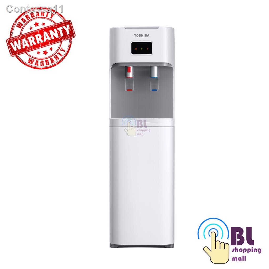 ค่าความร้อน✿TOSHIBA ตู้ทำน้ำเย็น น้ำร้อน RWF-W1669BK (สีขาว)