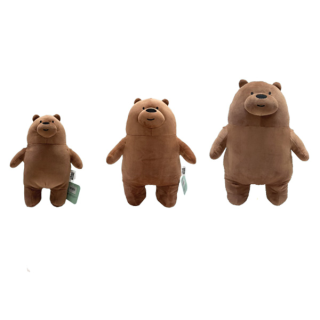 ตุ๊กตาหมี We Bare Bear แบบยืน 2 ขา ตุ๊กตาหมีนุ่มนิ่ม ขนาด 10 นิ้ว / 14 นิ้ว / 18 นิ้ว
