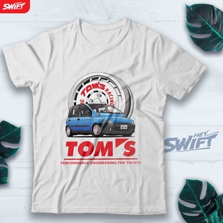 [COD]เสื้อยืด พิมพ์ลาย TOMS VELG RACING DISTRO หลายชั้นS-5XL