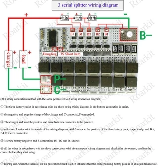 3s/4s/5s Bms 100A คณะกรรมการป้องกันโมดูลเครื่องชาร์จ 3s / 4s / 5 S Bms 12v 16.8 V 21 V 3.7 V 100 A Li - Ion Lmo Ternary Lithium