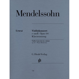 MENDELSSOHN BARTHOLDY Violin Concerto e minor op. 64 (HN720)