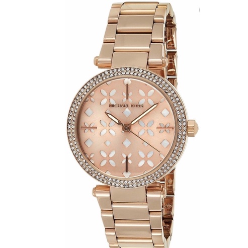 นาฬิกา MK Michael kors รุ่น 6470 สีโรสโกลด์ แท้มือสอง สภาพดี