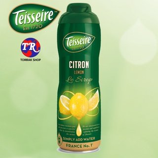 เตสแซร์ น้ำหวานเข้มข้น กลิ่นเลมอน  600มล Teisseire LEMON Syrup 600ml
