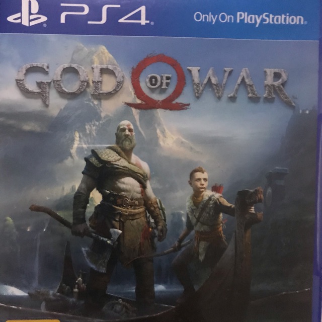 (มือสอง) แผ่นเกมส์ God of war 4 PS4