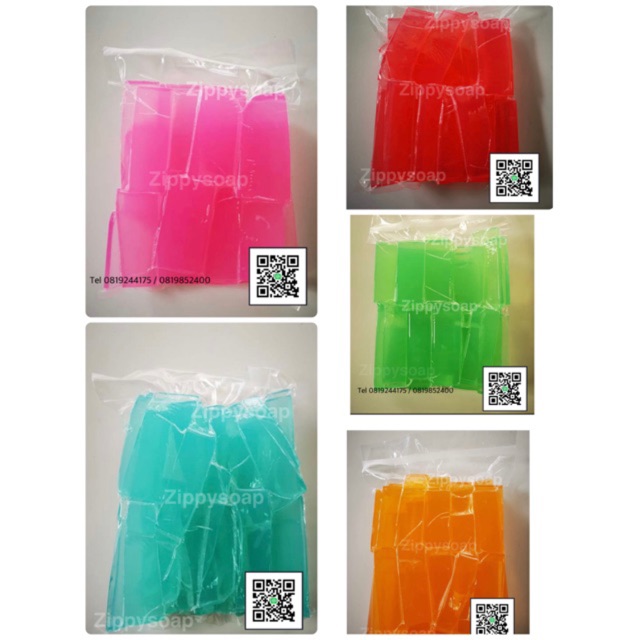 เบสสบู่ใสแฟนซี 1 kg กรุณาเลือกสี (ดูสีโดยการกดเลื่อนรูป)  005600-05 สั่งซื้อ 5 กก. ขึ้นไป: จัดส่งเป็นแพ็กใหญ่ ถุงละ 5 กก