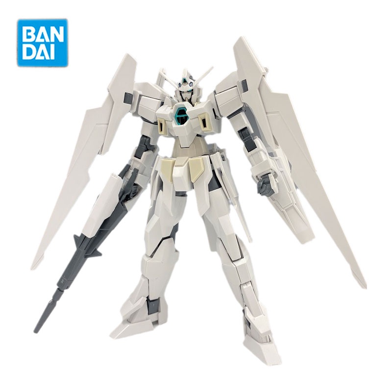ถึงหุ่นยนต์BANDAI Anime Action Figures Gundam HG AGE2 Squad Style All White Model Kids Assembled Toy Robot Storm Collect