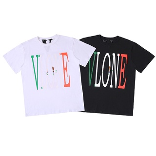 [100% Cotton] เสื้อยืดแขนสั้น ผ้าฝ้าย พิมพ์ลาย Big V Vl&amp;e พลัสไซซ์ สําหรับผู้ชาย และผู้หญิง