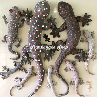 (ขนาด 7-12 นิ้ว) ตุ๊กแก ตุ๊กแกยักษ์ ตุ๊กแกปลอม ของเล่นปลอม สัตว์ปลอม ของเล่นแกล้งคน