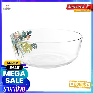 ชามแก้ว 7" OCEAN GLASS JUNGLE LEAVESGLASS BOWL 7" OCEAN GLASS JUNGLE LEAVES