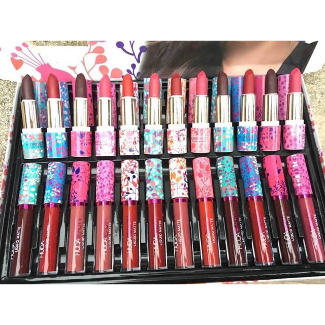 ลิป Huda beauty 24 แท่ง กลอส + หมุน❤