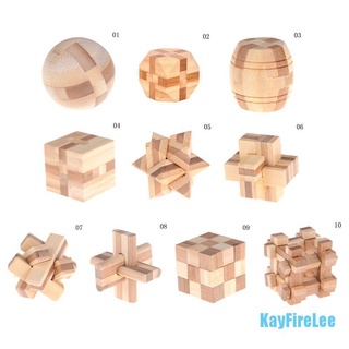 Kayfirelee ของเล่นไม้ ฝึกสมอง 3D