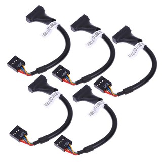 Bel - Usb 3 . 0 20 Pin Male To Usb 2 . 0 9 Pin อะแดปเตอร์เชื่อมต่อสายเคเบิ้ลเคเบิ้ลเมนบอร์ด