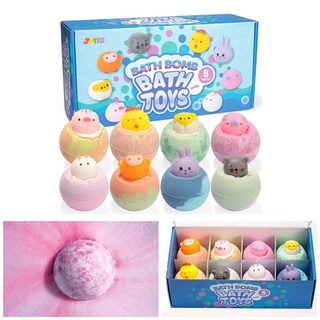 Bath Bombs for Kids with Bath Toys