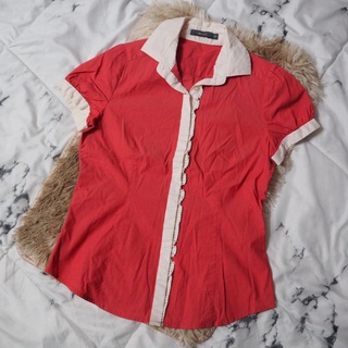 เสื้อเขิ้ต G2000 size 36 สีแดงอ่อน (สีจริงอ่อนกว่าในรูป)