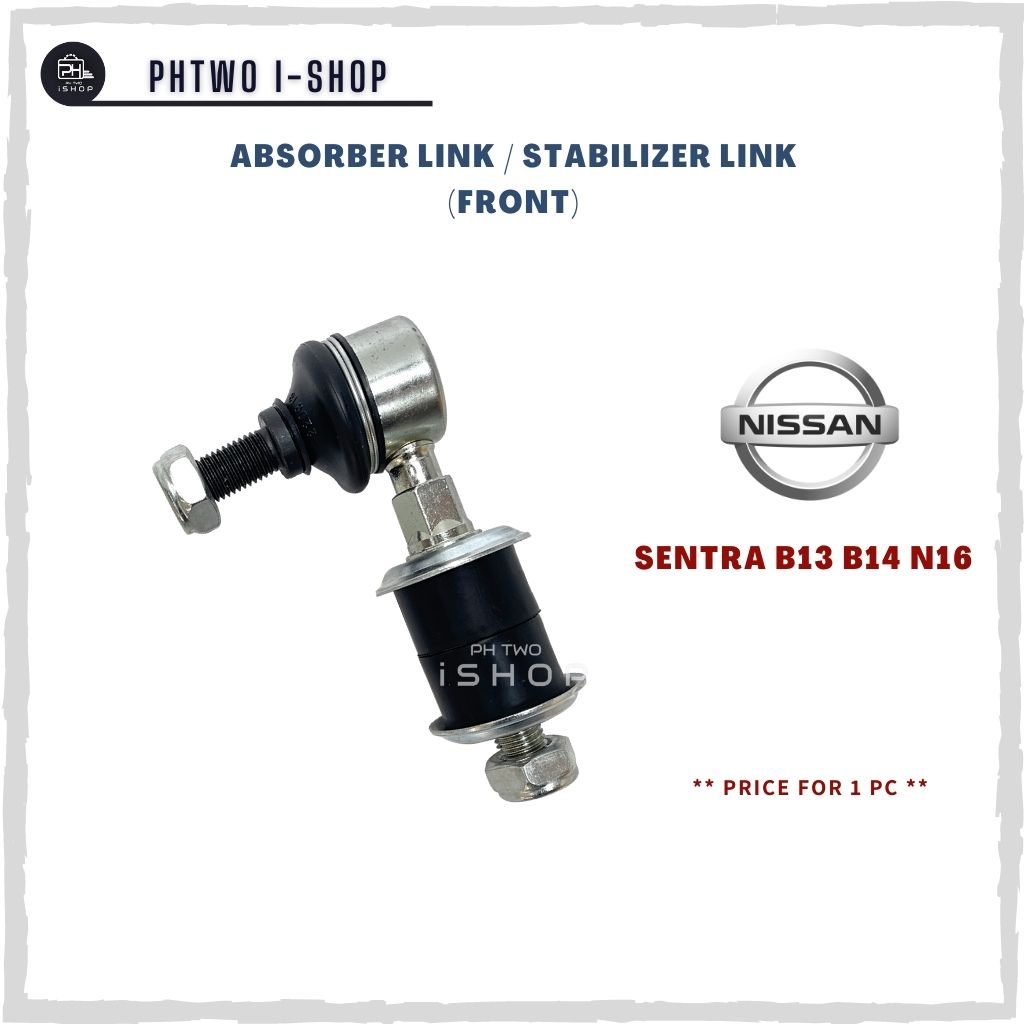 ABSORBER LINK / STABILIZER LINK (FRONT) - NISSAN SENTRA B13 B14 N16 (1 ชิ้น)