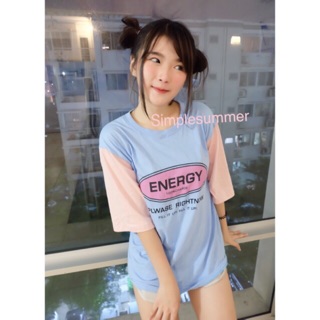 เสื้อ Oversize : energy