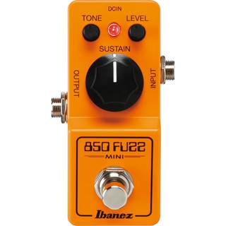 Ibanez FuzzMini Fuzz Pedal เอฟเฟคกีตาร์ไฟฟ้า