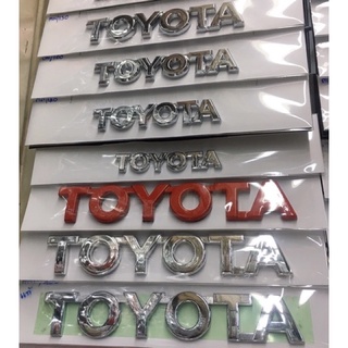 โลโก้ TOYOTA ติดท้าย