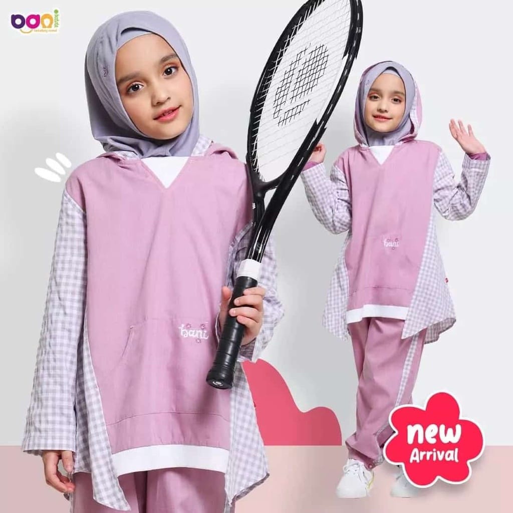 เซนต์. ชุดเด็ก Sporty Miko | ชุดเสื้อและกางเกงเด็ก [ORIGINAL BANI BATUTA]