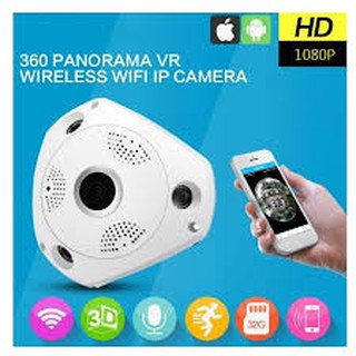 กล้องวงจรปิดแบบไร้สาย VR CAM 3D Panoramic Camera Lens 360