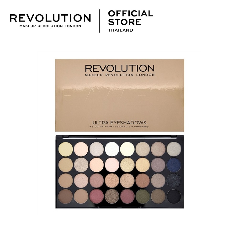ราคาถูกๆ Revolution Ultra Eyeshadow Palette Flawless