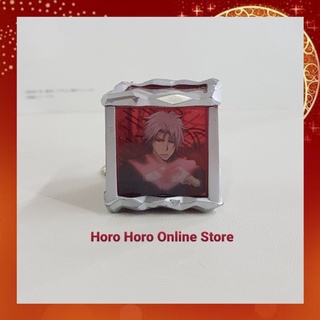 ✅ ไฟติด ! ♥️ กาชาปอง รีบอร์น ♥️ พวงกุญแจ กล่องแหวน วายุ - โกคุเดระ ฮายาโตะ ♥️ Gashapon Reborn Vongola Ring Gokudera ♥️