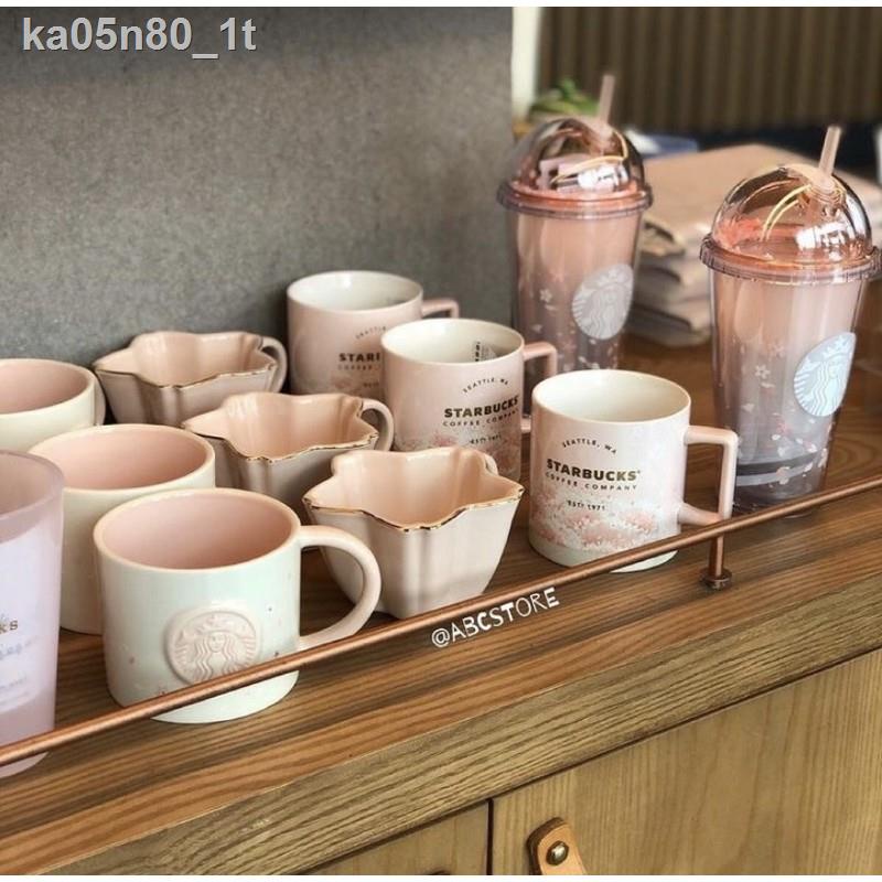 ♕♕❌ส่งฟรี❌พร้อมส่ง Starbucks Blooming Moment Korea สตาร์บัคส์ เกาหลี สตาร์บัค Collection2021 RoseGold Stanley Tumber ชมพ