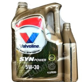 วาโวลีน Syn Power 5W-30(4+1 ลิตร) SAE 5W-30 หรือ 5W-40