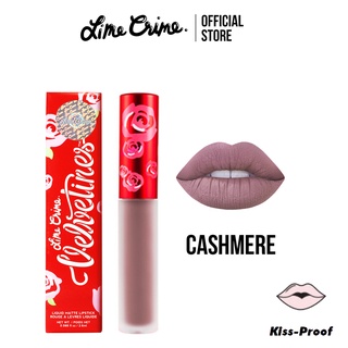 (Lot ผลิต 03/22) Lime Crime Velvetines สี Cashmere ไลม์ คราม เวลเว็ทไทน์ ลิควิด ลิปสติก แคชเมียร์ เนื้อแมท ติดทนนาน