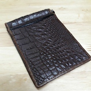 crocodile Clip money black กระเป๋าธนบัตรหนีบแบงค์