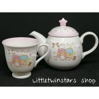 Vintage Littletwinstars Rose design tea pot and mug in 2009