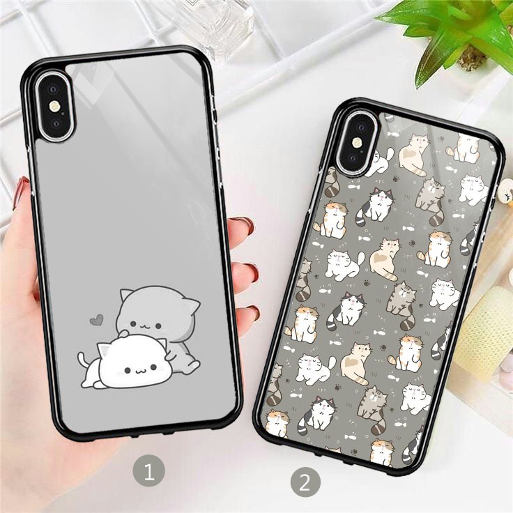 เคส Jaya [MC369] CUTE CAT C15 c12 c11 A53 A92 A3s A31 Y20 Y12i Y17 Y12 Y91 A1k Y91