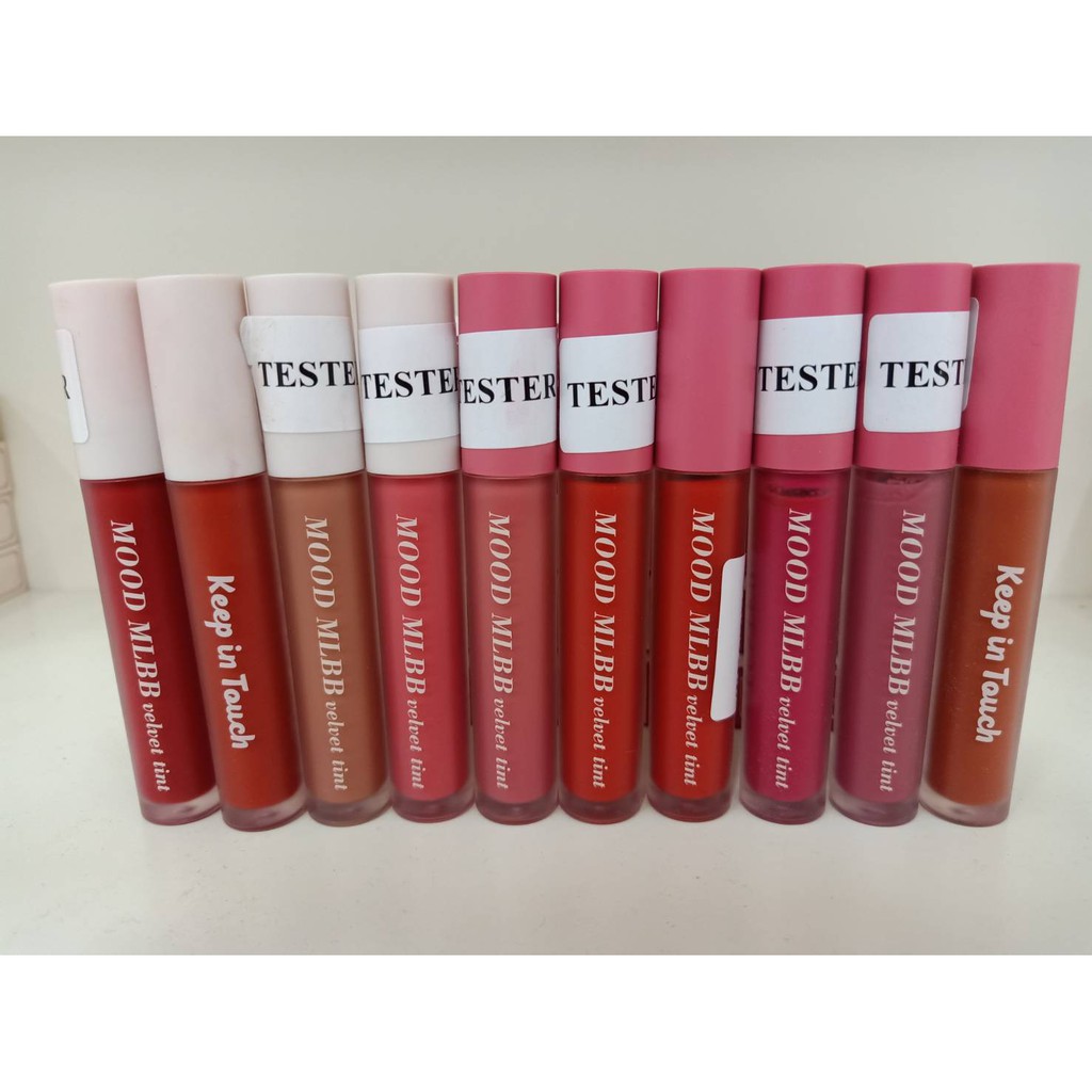 เนื้อลิปแน่น Keep In Touch MOOD MLBB VELVET TINT 😘