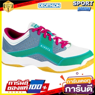 รองเท้าวอลเลย์บอลสำหรับผู้หญิงรุ่น V100 (สีฟ้า/เขียว) Womens Volleyball Shoes V100 - Blue / Green