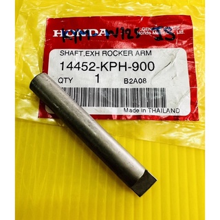 แกนกระเดื่องวาล์วไอเสีย Wave125 ,Wave125R,S,i,X ,Wave125i(ไฟเลี้ยวบังลม) ,Dream125 แท้KYM(HONDA) แกนกระเดื่องวาล์วเวฟ125