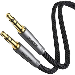 UGREEN (AV150)Audio Cable Copper Case Braided Male to Male HIFI silver-plated  AUX audio cable(50355)