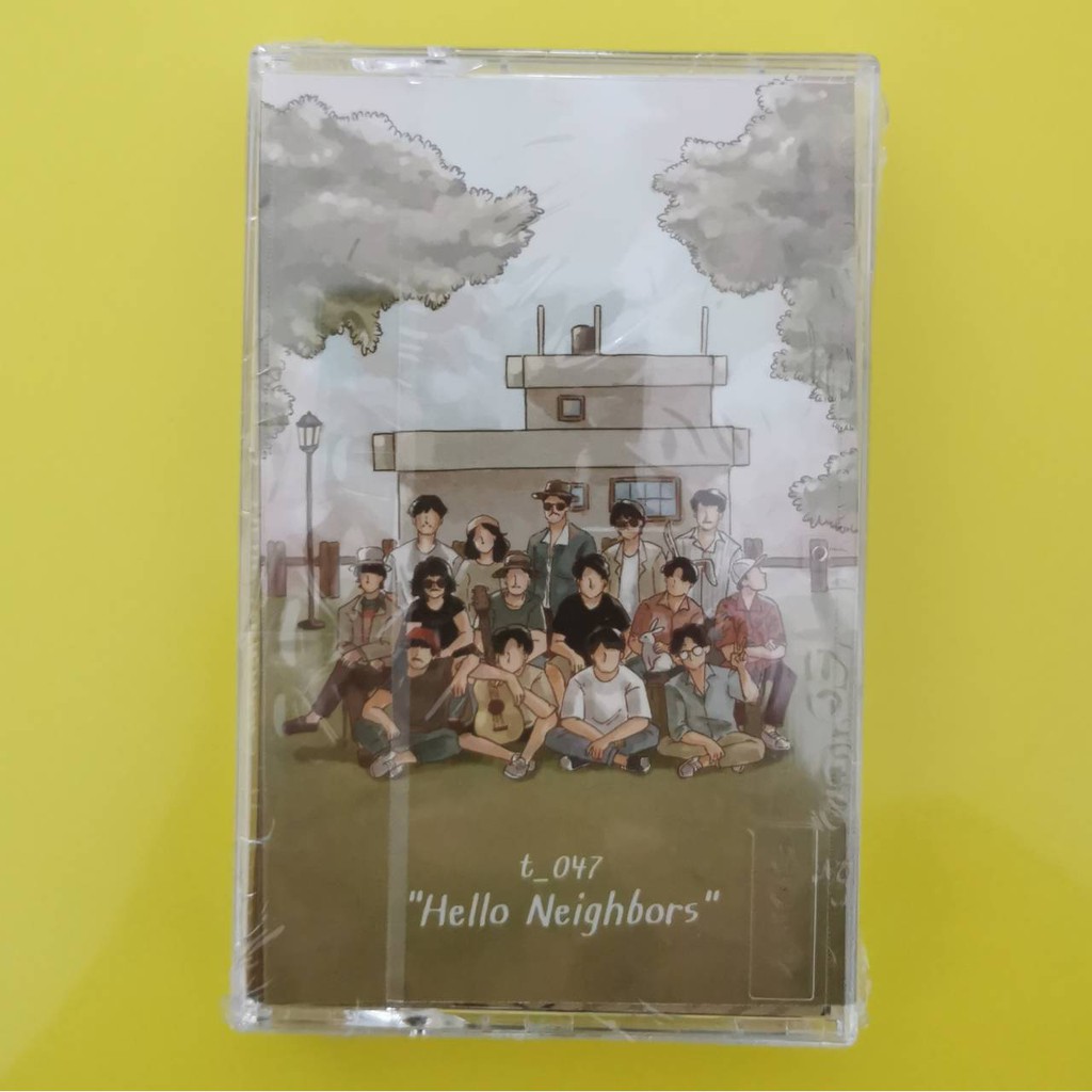 Tape Cassette เทปเพลง​ วง​ T_047 : Hello Neighbors​ มือหนึ่งในซีล