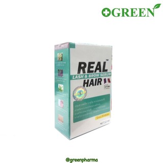 Real Hair Lash&amp;Brow Serum 12ML เซรั่มบำรุงขนตา ขนคิ้ว(4195)