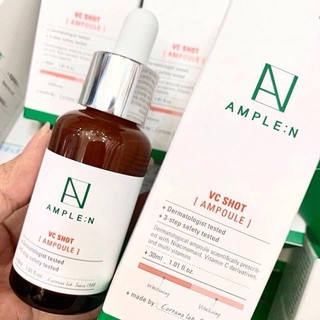 AMPLE:N VC Shot Ampoule ลดจุดด่างดำ กระจ่างใส