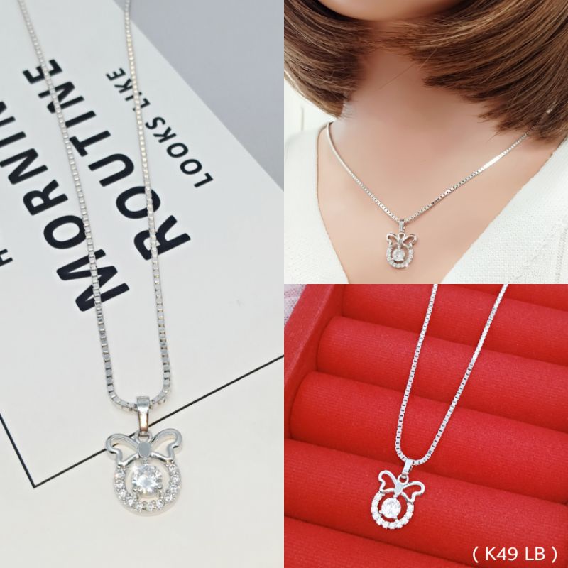 สร้อยคอเงินแท้ผู้หญิง Xuping K49 LB