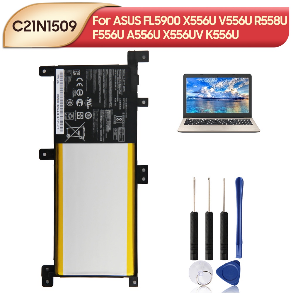 Original Replacement Battery C21N1509 For ASUS FL5900 X556U V556U R558U F556U A556U X556UV K556U VM5